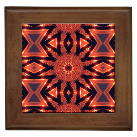 Repsycle Art #002 Framed Tile from ArtsNow.com Front