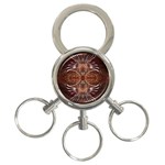 earthfeathers 3-Ring Key Chain