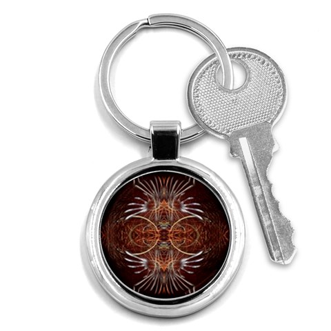 earthfeathers Key Chain (Round) from ArtsNow.com Front
