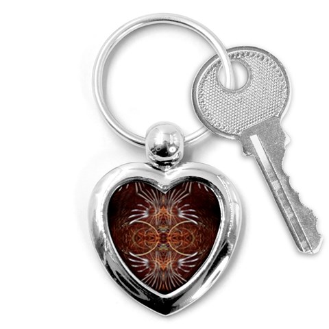 earthfeathers Key Chain (Heart) from ArtsNow.com Front