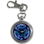 Fractal Blue Dreams Key Chain Watch