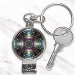 Fractal Kroz Nail Clippers Key Chain