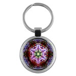 Fractalart PurWeb Key Chain (Round)