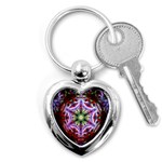 Fractalart PurWeb Key Chain (Heart)