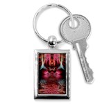 Fractalartcards022 Key Chain (Rectangle)