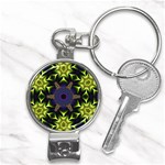 Fractal Art: May011-002 Nail Clippers Key Chain