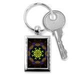 Fractal Art: May011-003 Key Chain (Rectangle)