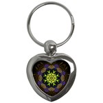 Fractal Art: May011-003 Key Chain (Heart)