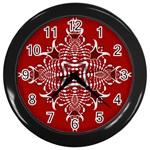 RedSilva Wall Clock (Black)