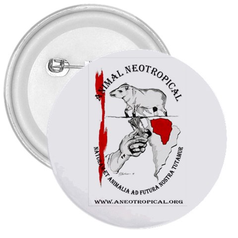 Save the Tapir 3  Button from ArtsNow.com Front