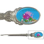 Purple Coolee Fish Letter Opener