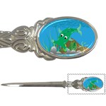 Green Hammie Fish Letter Opener