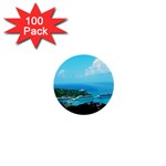 St. thomas Harbor 1  Mini Button (100 pack) 