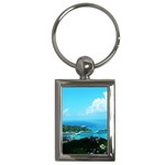 St. thomas Harbor Key Chain (Rectangle)