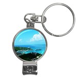 St. thomas Harbor Nail Clippers Key Chain