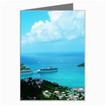 St. thomas Harbor Greeting Card