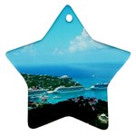 St. thomas Harbor Star Ornament (Two Sides)
