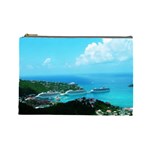 St. thomas Harbor Cosmetic Bag (Large)