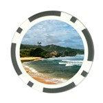 Barbados Beach Poker Chip Card Guard