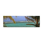 Belize Beach10x8 Sticker Bumper (100 pack)