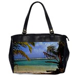 Belize Beach Oversize Office Handbag (One Side)