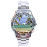 Belize Beach Stainless Steel Analogue Men’s Watch