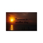 Tomorrow Sticker Rectangular (100 pack)