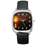 Tomorrow Square Metal Watch