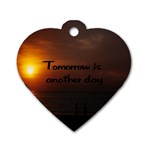 Tomorrow Dog Tag Heart (Two Sides)