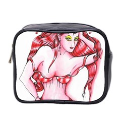 Lady Red Mini Toiletries Bag (Two Sides) from ArtsNow.com Front