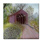 Coveredbridge300 Tile Coaster