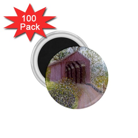 Coveredbridge300 1.75  Magnet (100 pack)  from ArtsNow.com Front