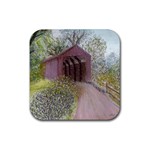 Coveredbridge300 Rubber Coaster (Square)