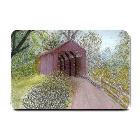 Coveredbridge300 Small Doormat from ArtsNow.com 24 x16  Door Mat