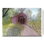 Coveredbridge300 Large Doormat