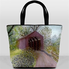 Coveredbridge300 Bucket Bag from ArtsNow.com Back