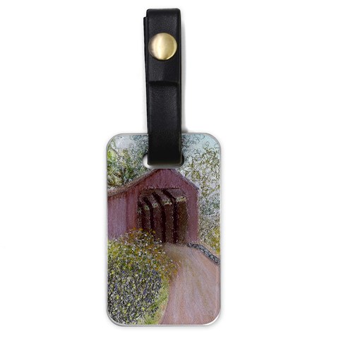 Coveredbridge300 Luggage Tag (one side) from ArtsNow.com Front