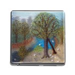 Mid Winter Daydream Memory Card Reader with Storage (Square)