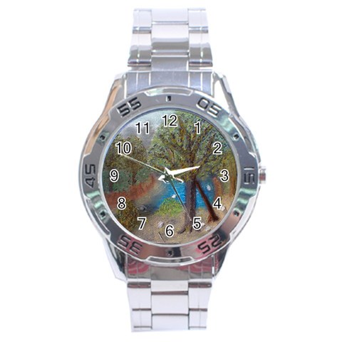 Mid Winter Daydream Stainless Steel Analogue Men’s Watch from ArtsNow.com Front