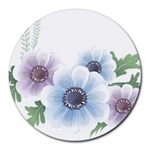 Flower028 Round Mousepad