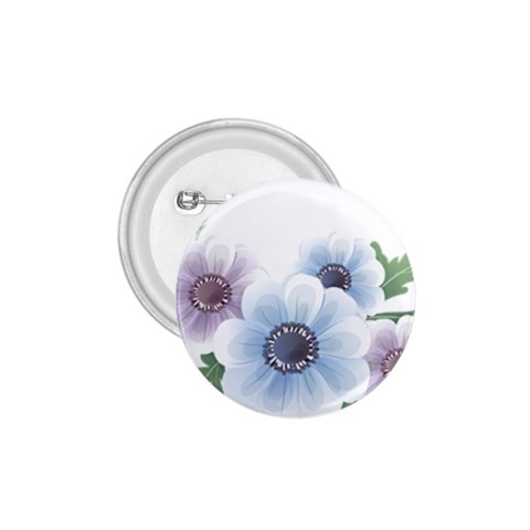 Flower028 1.75  Button from ArtsNow.com Front