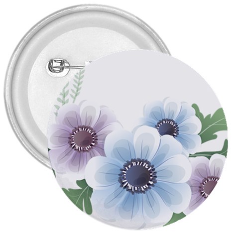 Flower028 3  Button from ArtsNow.com Front