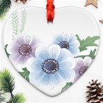 Flower028 Ornament (Heart)