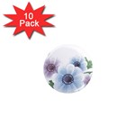 Flower028 1  Mini Magnet (10 pack) 