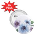 Flower028 1.75  Button (10 pack) 