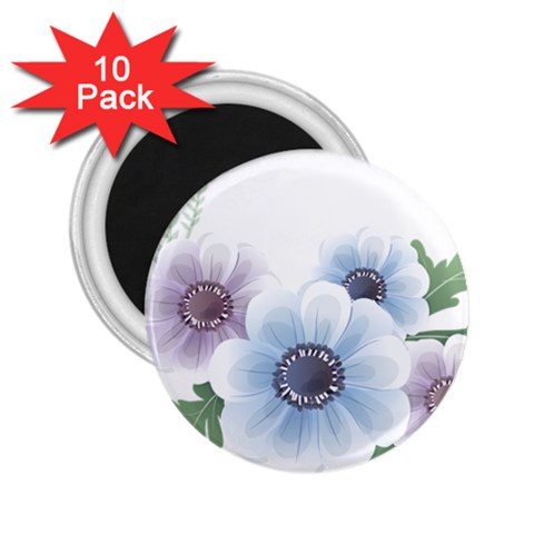 Flower028 2.25  Magnet (10 pack) from ArtsNow.com Front