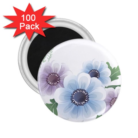 Flower028 2.25  Magnet (100 pack)  from ArtsNow.com Front
