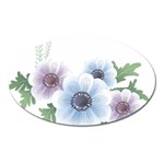 Flower028 Magnet (Oval)