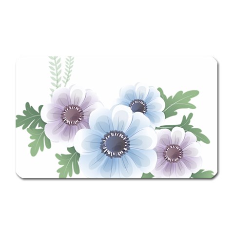 Flower028 Magnet (Rectangular) from ArtsNow.com Front