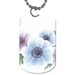 Flower028 Dog Tag (One Side)